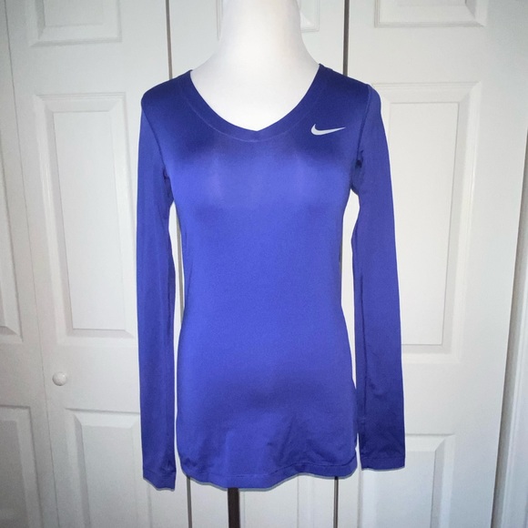 NIKE Pro Core Fitted Long Sleeve Training Shirt S - Picture 4 of 5